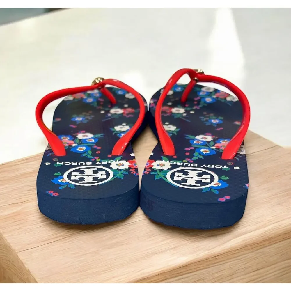 Tory Burch Women’s Thin Flip Flop Sandal Size 8